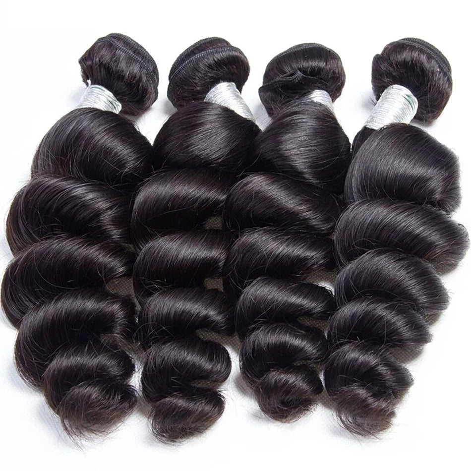 100% Human Hair Loose Deep Wave Bundles